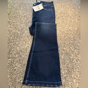 Women’s Dark Blue Denim Flare - Freckled Poppy x Risen Jeans - NWT - Size 15/32